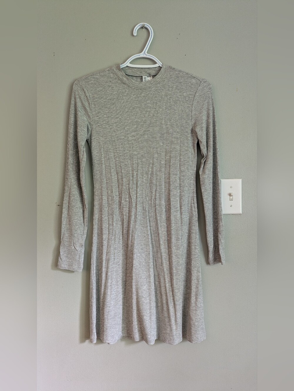 H&M XS Light Grey Dress